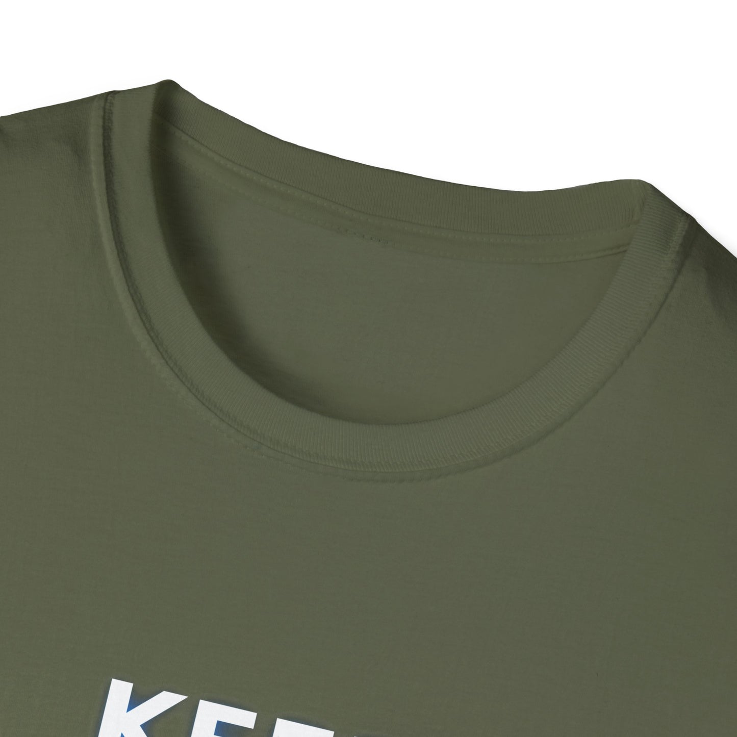 -Keep swimming- Unisex Softstyle T-Shirt