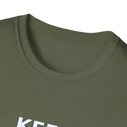 -Keep swimming- Unisex Softstyle T-Shirt