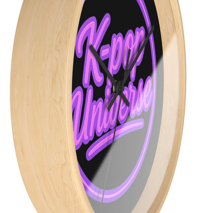 K-Pop Universe Wall Clock | Perfect Gift for Fans, Home Decor, Music Lovers, Stylish Timepiece, Unique Birthday Present