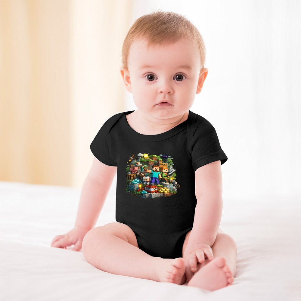 Lego Short -Sleeve Baby's Bodysuit