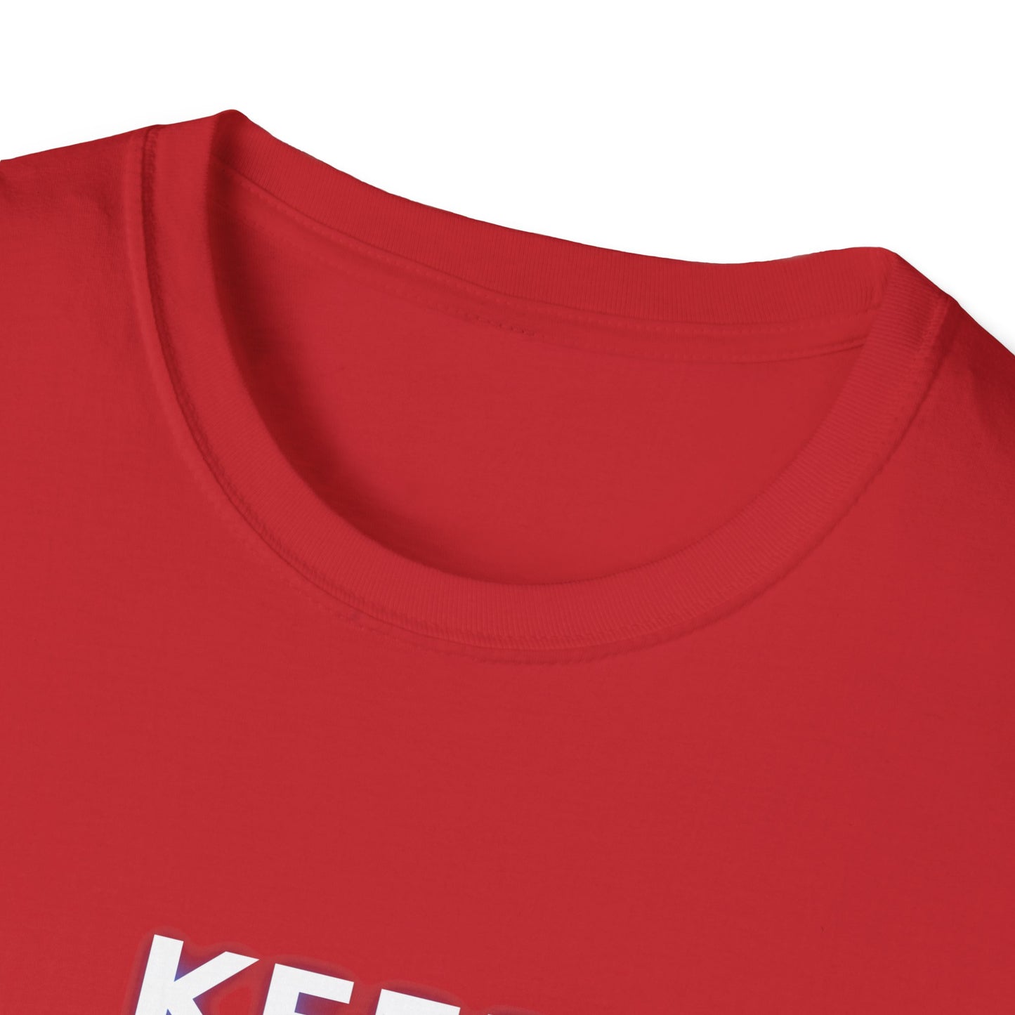 -Keep swimming- Unisex Softstyle T-Shirt
