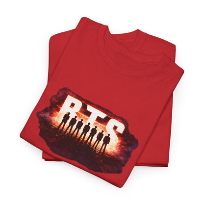 BTS Silhouette Band Tee — Fan Concert Graphic T-Shirt