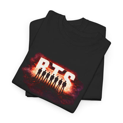 BTS Silhouette Band Tee — Fan Concert Graphic T-Shirt