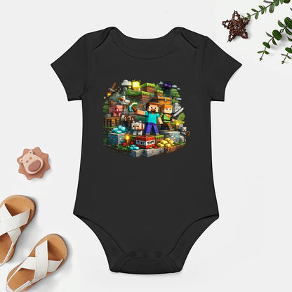 Lego Short -Sleeve Baby's Bodysuit