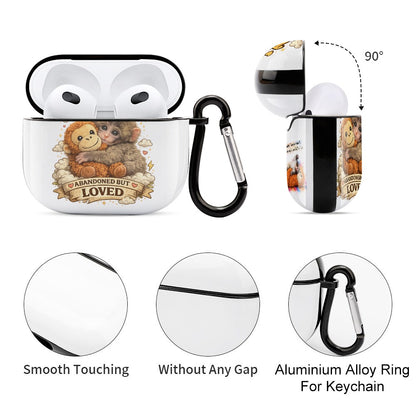 "Hug for Punch – Abandoned but Loved" AirPods Case