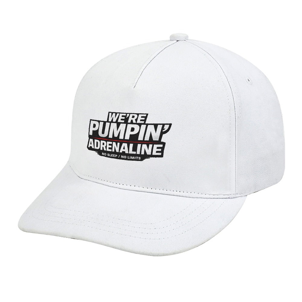 Baseball Cap New "We're pumpin' adrenaline"