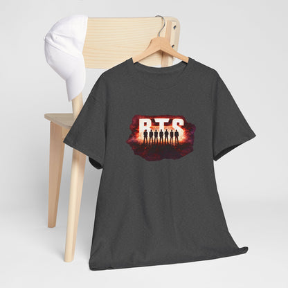 BTS Silhouette Band Tee — Fan Concert Graphic T-Shirt