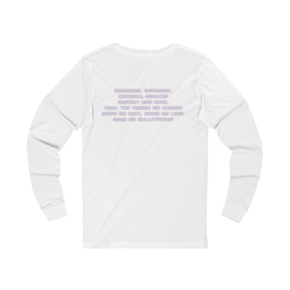 Long Sleeve Cotton dopamin Tee – BTS Inspired/Normal