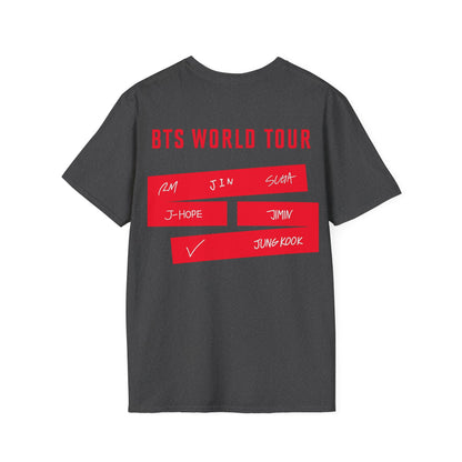 BTS World Tour Fan T-Shirt — ArmyRang Bulgaria Concert Tee