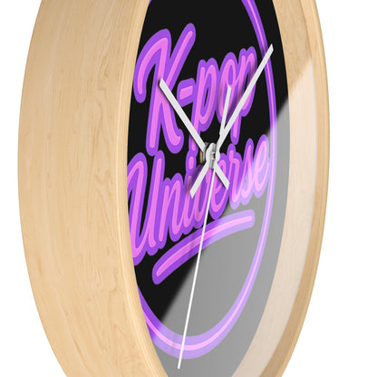 K-Pop Universe Wall Clock | Perfect Gift for Fans, Home Decor, Music Lovers, Stylish Timepiece, Unique Birthday Present