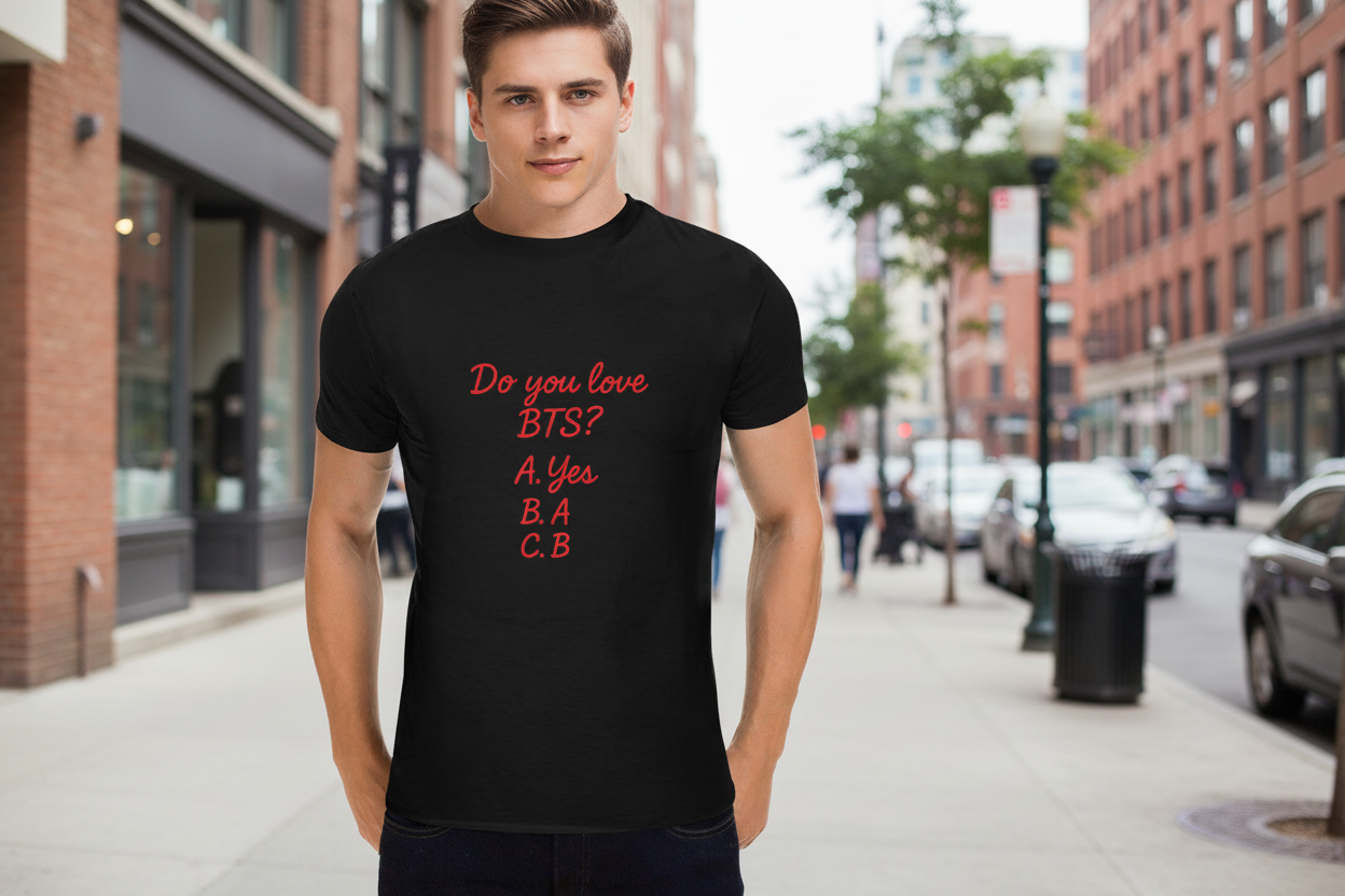 PROMO ‼️Men - Heavy Cotton T-Shirt - Front Print （Made in USA，Ships to USA Only）