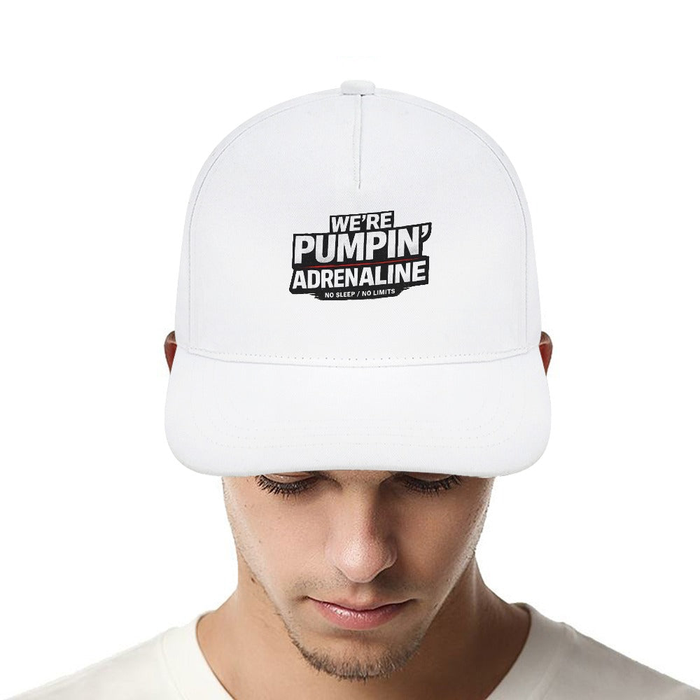 Baseball Cap New "We're pumpin' adrenaline"