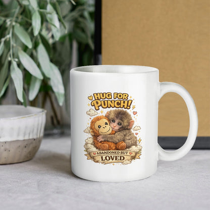 Hug for Punch White Mug 350 ml