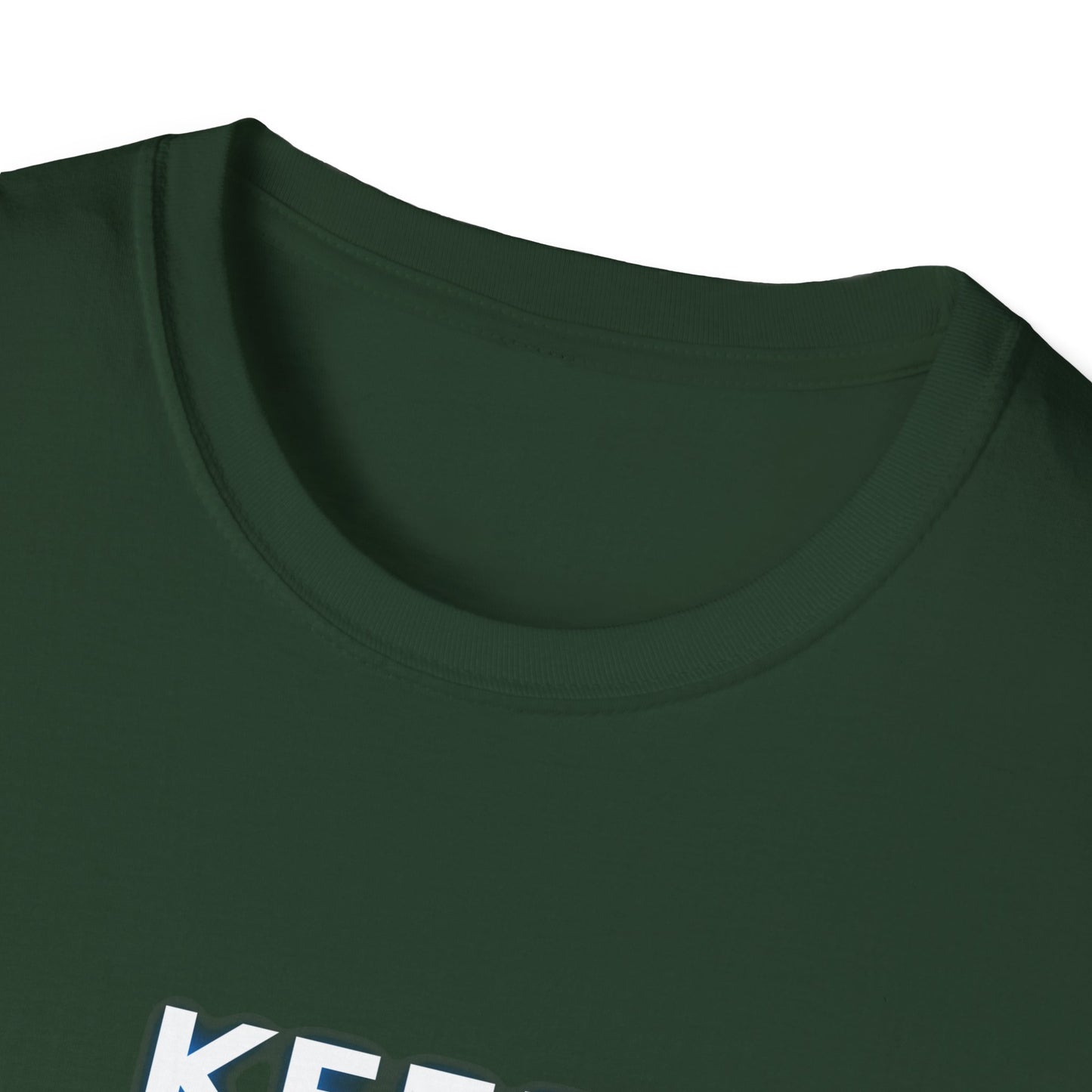 -Keep swimming- Unisex Softstyle T-Shirt