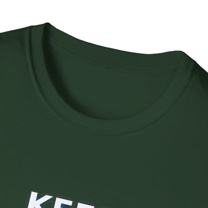 -Keep swimming- Unisex Softstyle T-Shirt