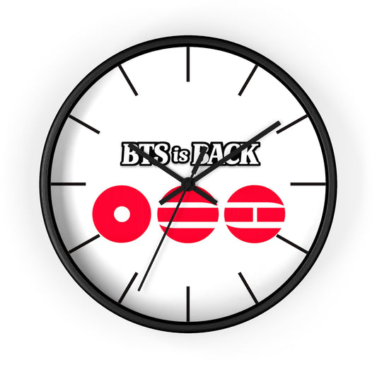 K-Pop Universe Wall Clock | Colorful Home Decor, Music Lover Gift, K-Pop Fan Wall Art, Unique Timepiece, Retro Aesthetic Decor