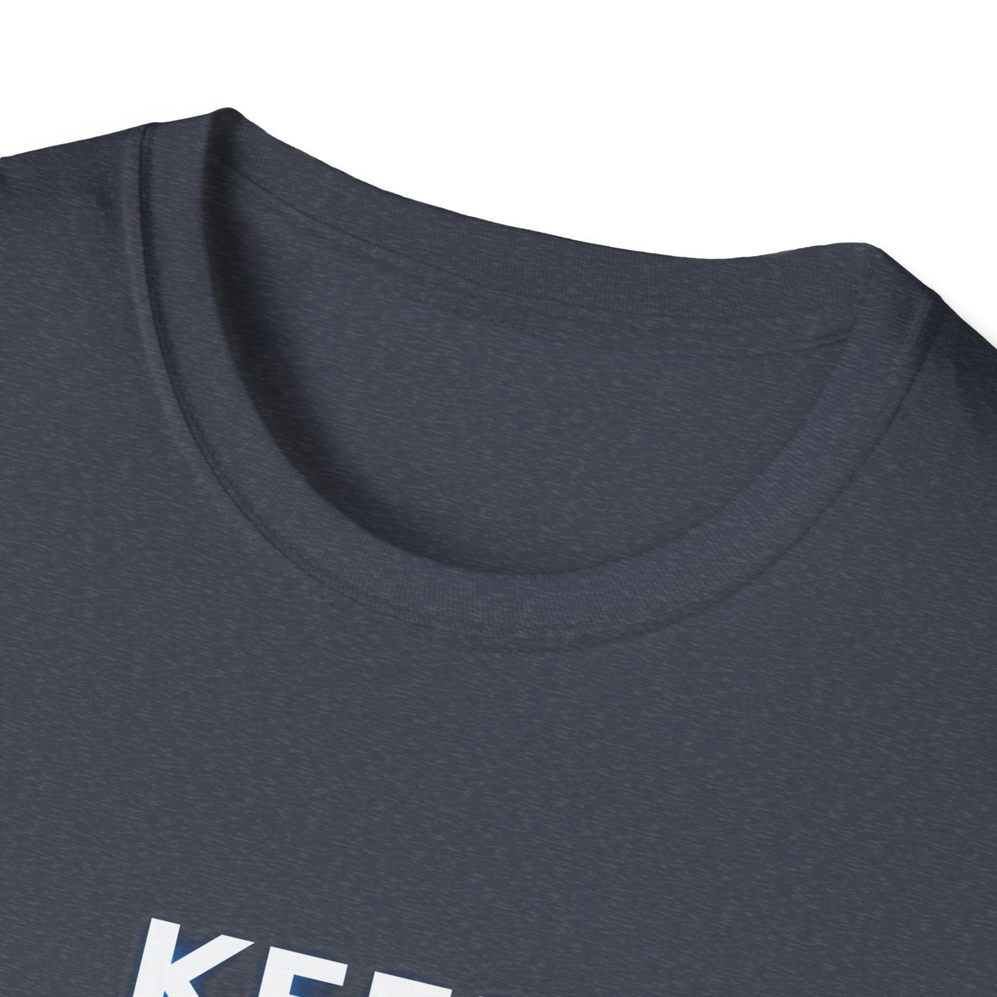 -Keep swimming- Unisex Softstyle T-Shirt