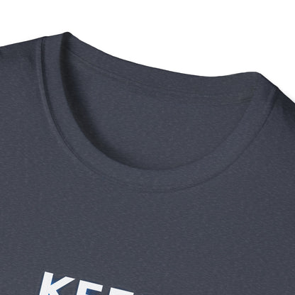 -Keep swimming- Unisex Softstyle T-Shirt