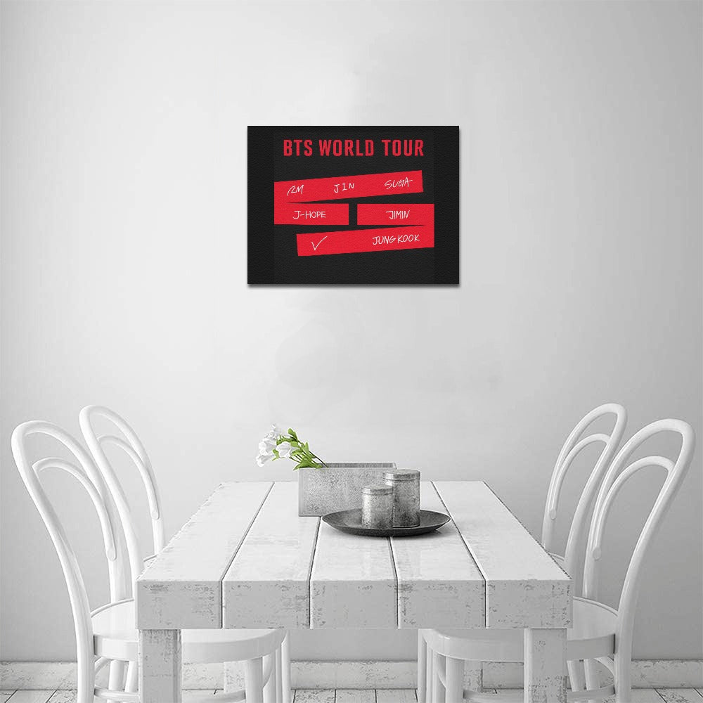 B*T*S World Tour  Print 16x12 inch