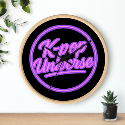 K-Pop Universe Wall Clock | Perfect Gift for Fans, Home Decor, Music Lovers, Stylish Timepiece, Unique Birthday Present