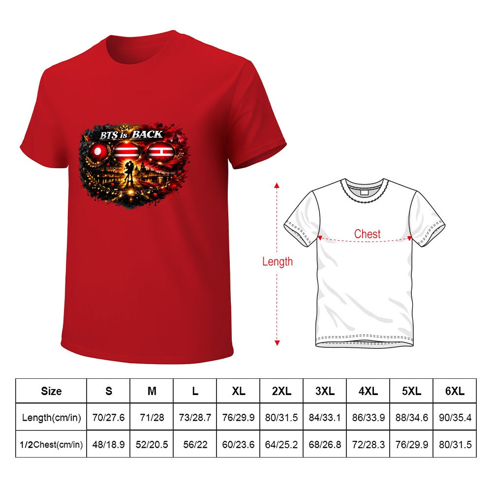 Unisex T-shirt 100% cotton
