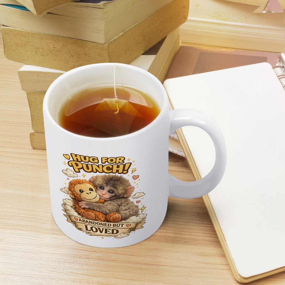 Hug for Punch White Mug 350 ml