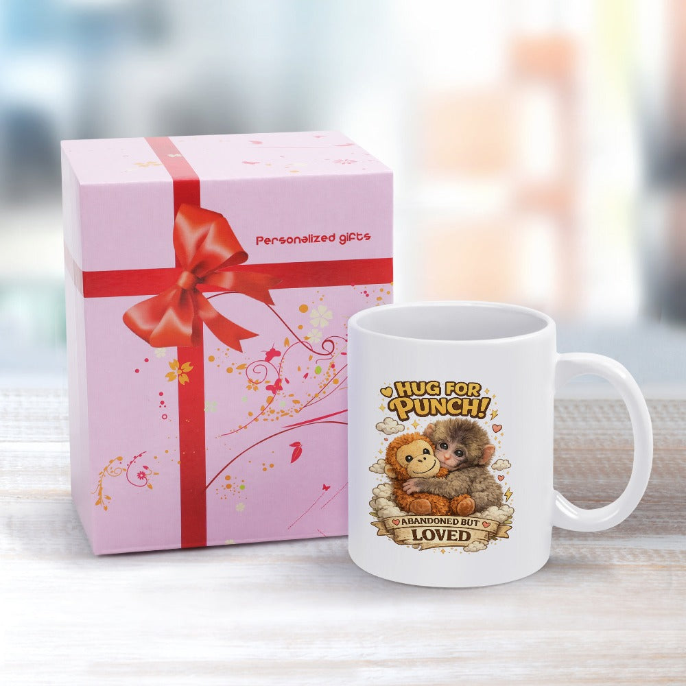 Hug for Punch White Mug 350 ml