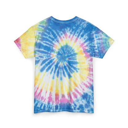 Модна тениска с шарка Tie Dye за фенове на K-Pop, свободна памучна унисекс тениска