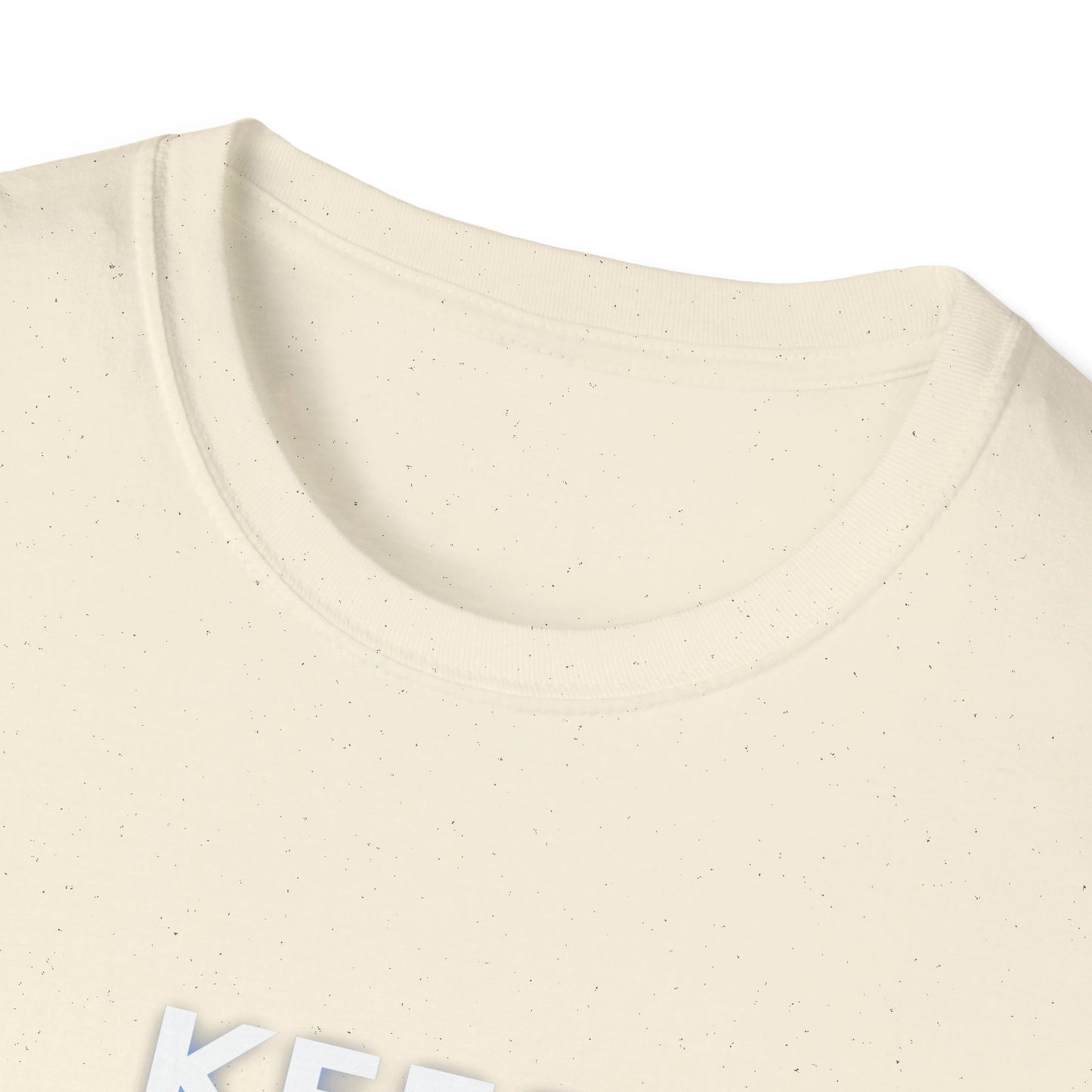 -Keep swimming- Unisex Softstyle T-Shirt