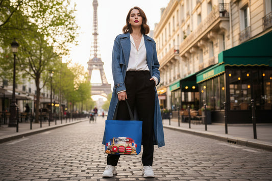BTS IS BACK French Version  🇫🇷 Friendly Set of 4 Tote Bags