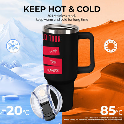 B°T°S World Tour Custom Large capacity car cup