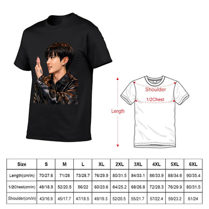 New cotton Unisex  Sleeve T-shirt k-pop JK meme