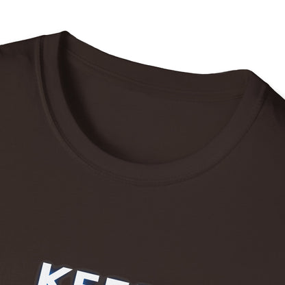 -Keep swimming- Unisex Softstyle T-Shirt
