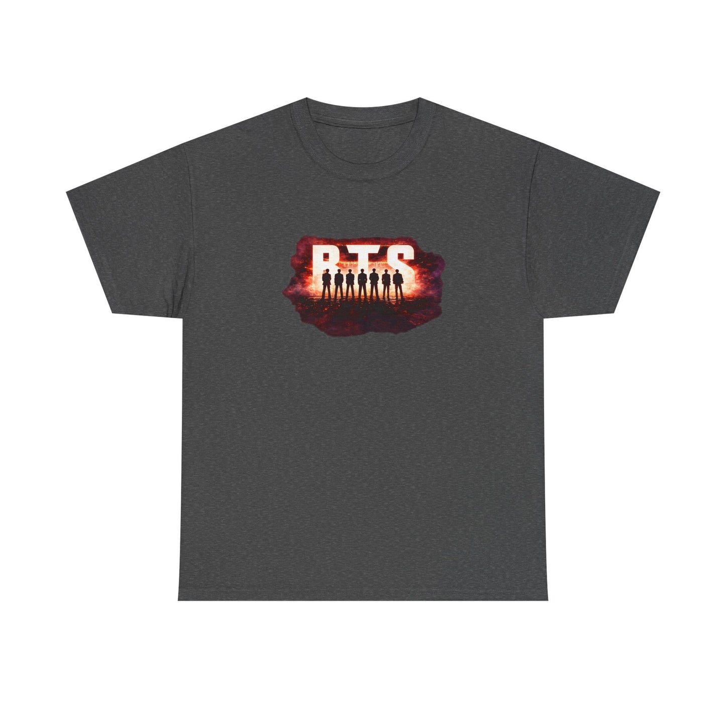 BTS Silhouette Band Tee — Fan Concert Graphic T-Shirt