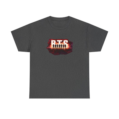 BTS Silhouette Band Tee — Fan Concert Graphic T-Shirt