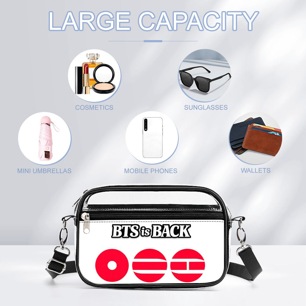 PROMO ‼️New Transparent satchel Small BTSISBACK