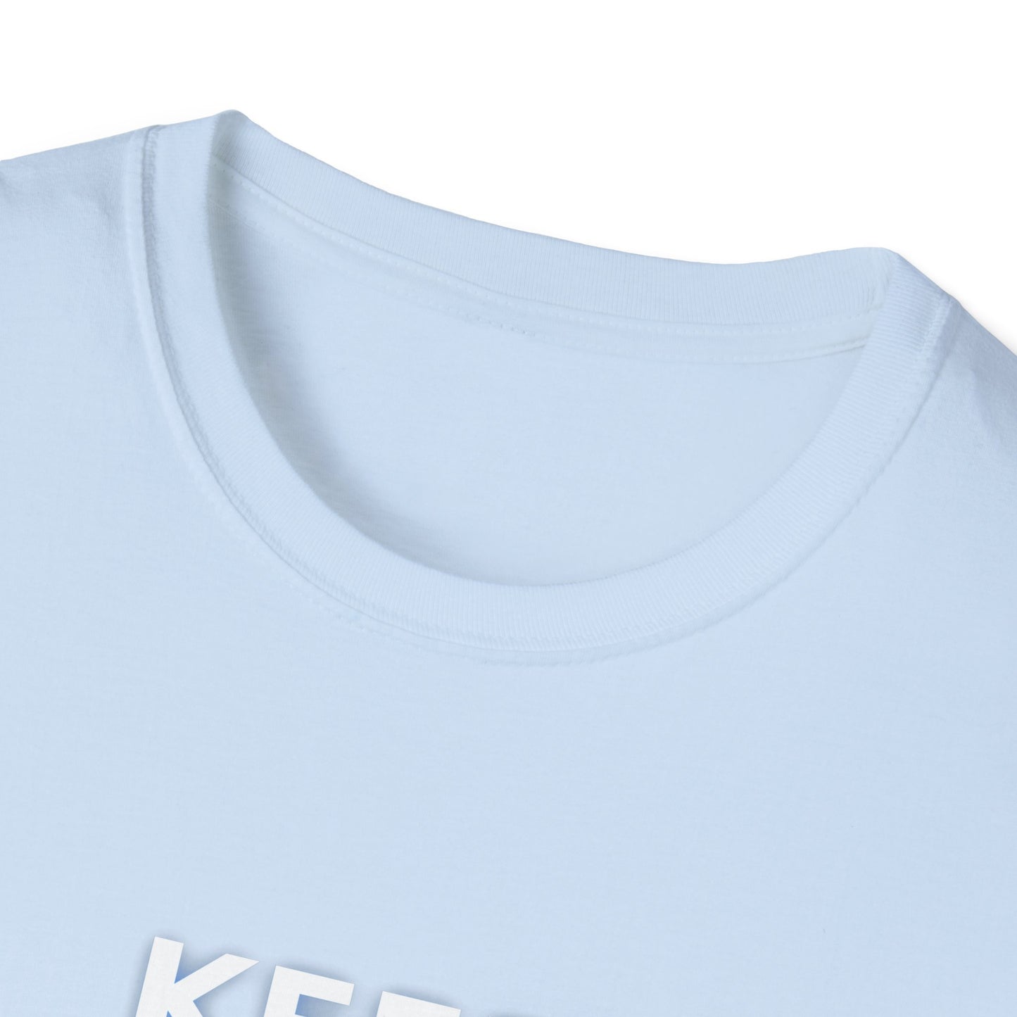 -Keep swimming- Unisex Softstyle T-Shirt