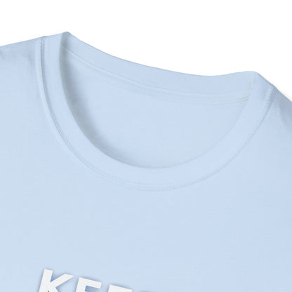 -Keep swimming- Unisex Softstyle T-Shirt