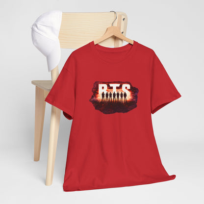 BTS Silhouette Band Tee — Fan Concert Graphic T-Shirt