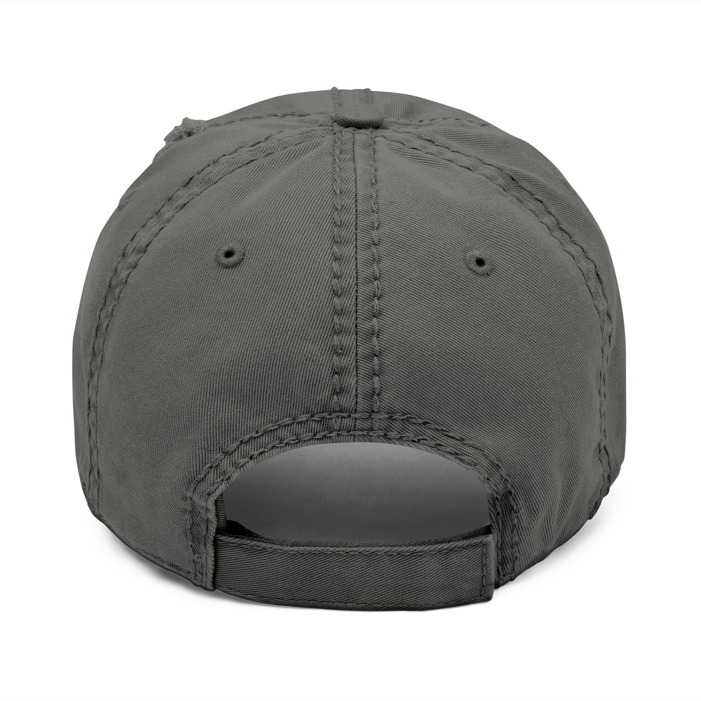 Keep Swimming Distressed Dad Hat — Embroidered Vintage Baseball Cap