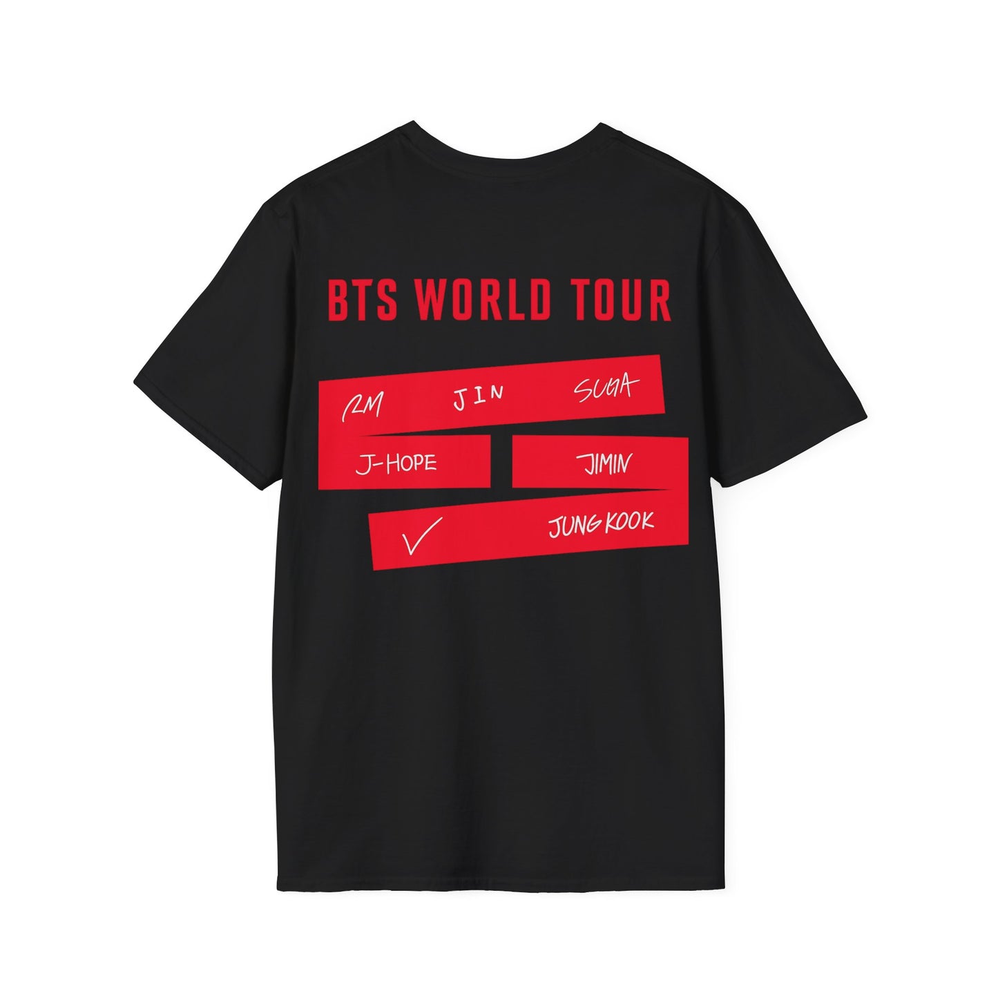 BTS World Tour Fan T-Shirt — ArmyRang Bulgaria Concert Tee