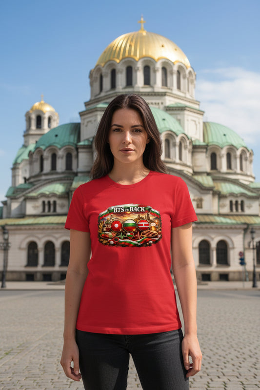 New cotton Unisex  Sleeve T-shirt Bulgarian ARMY🇧🇬