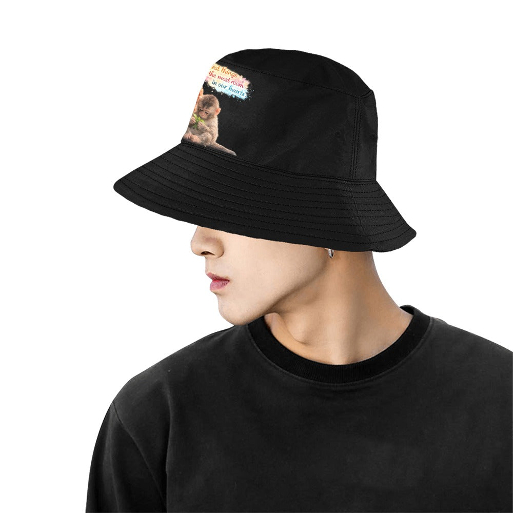 "Hug for Punch"  All Over Print Bucket Hat