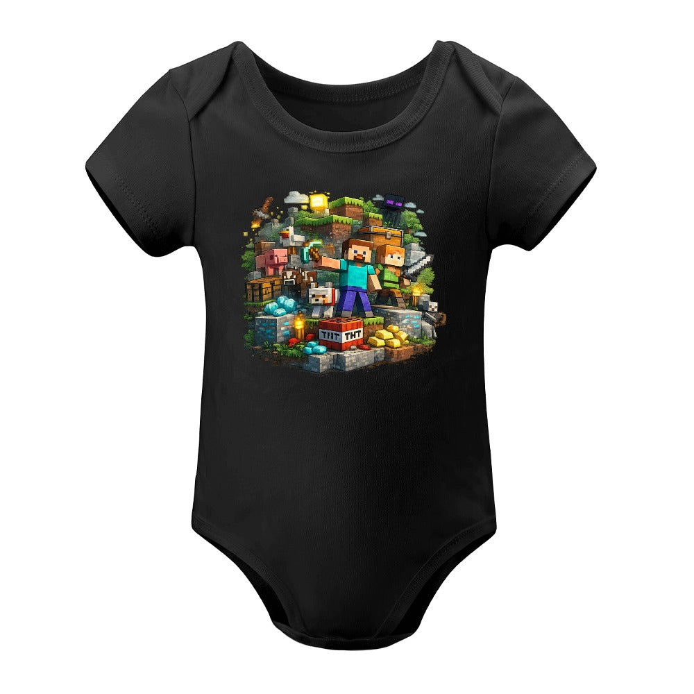 Lego Short -Sleeve Baby's Bodysuit