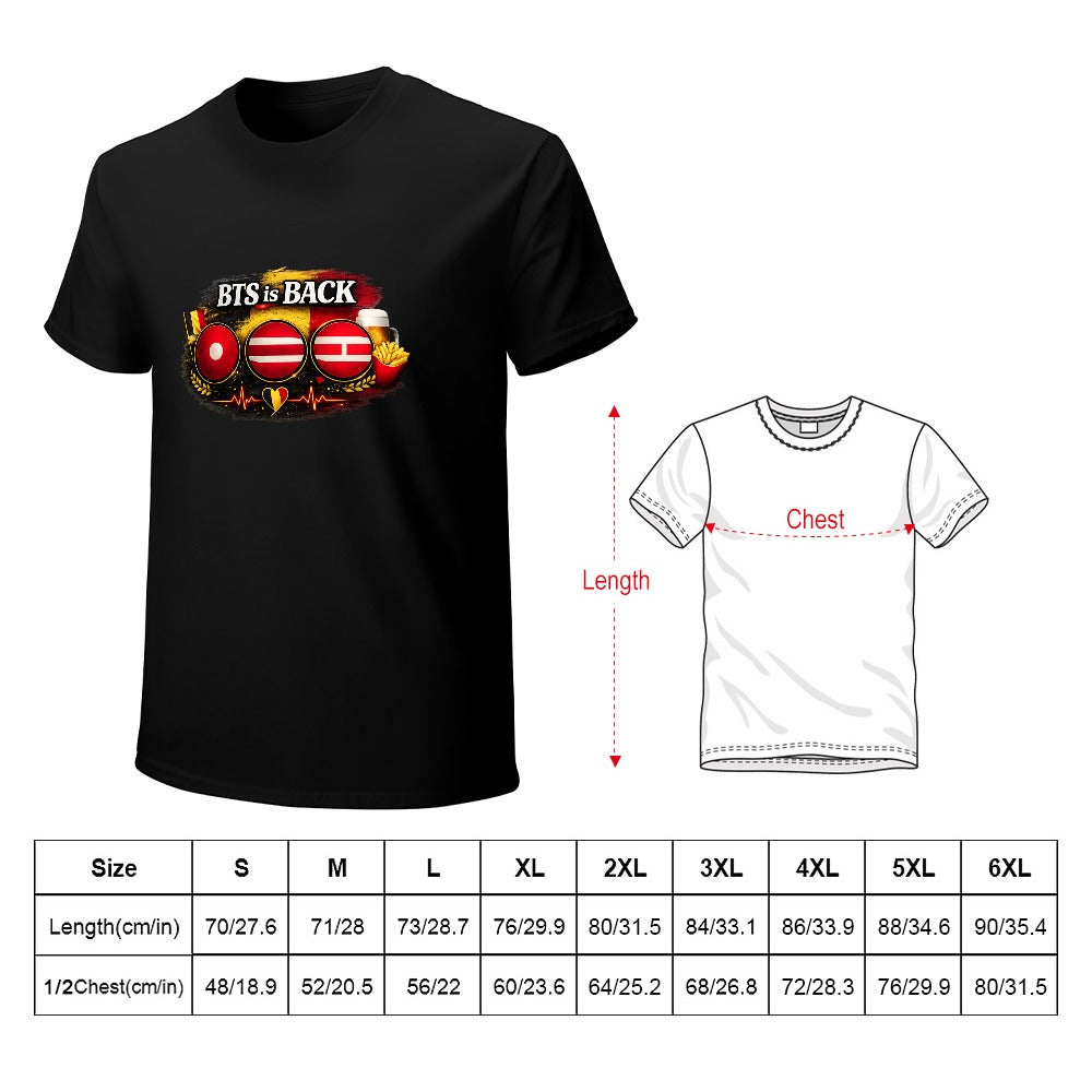 Unisex T-shirt 100% cotton