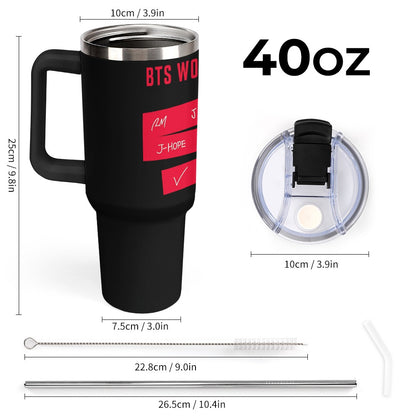 B°T°S World Tour Custom Large capacity car cup