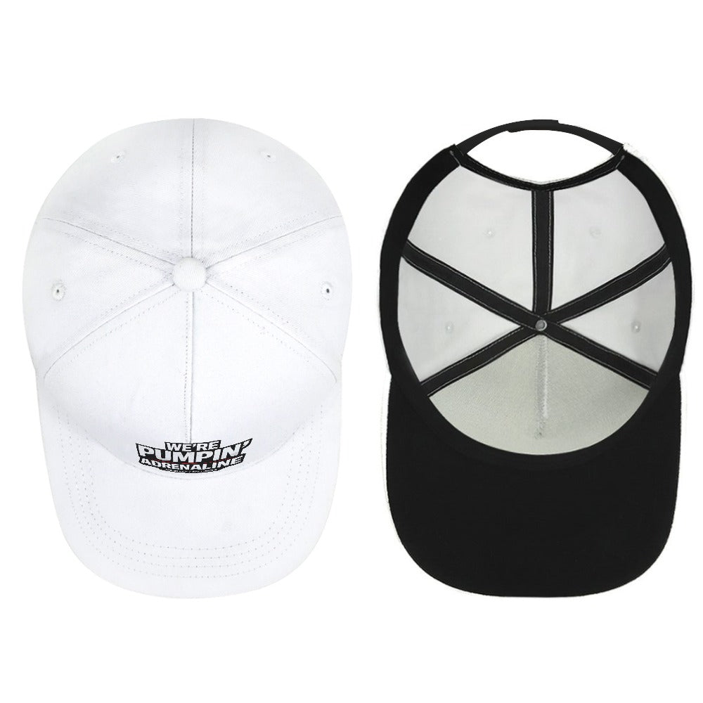 Baseball Cap New "We're pumpin' adrenaline"
