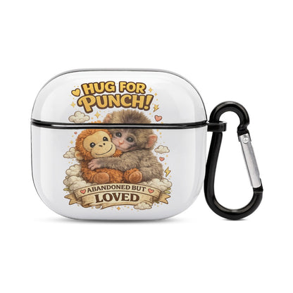 "Hug for Punch – Abandoned but Loved" AirPods Case