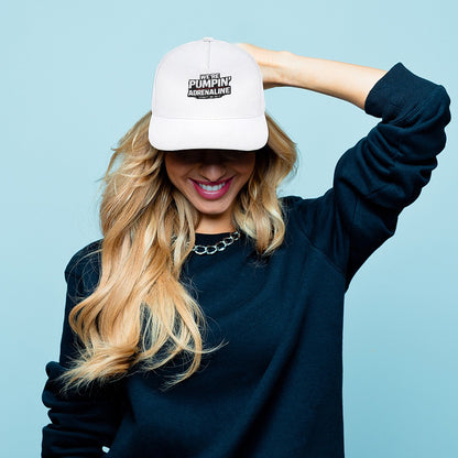 Baseball Cap New "We're pumpin' adrenaline"