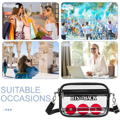 PROMO ‼️New Transparent satchel Small BTSISBACK